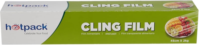 Hotpack Cling Film - 271 Meter Long, 45cm Wide Food Wrap (2kg Gross Weight) - Image 2